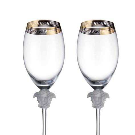 versace wine glasses rosenthal|rosenthal Versace cups.